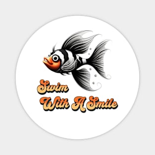 Swim With A Smile Magnet